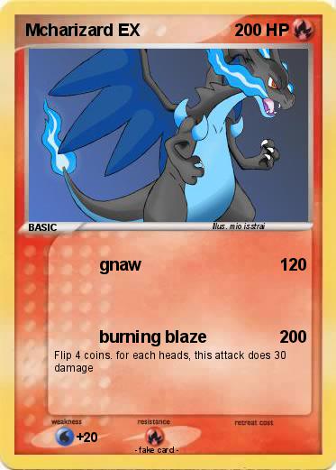 Pokemon Mcharizard EX