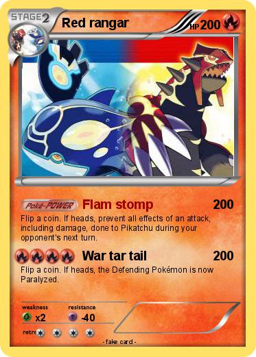Pokemon Red rangar