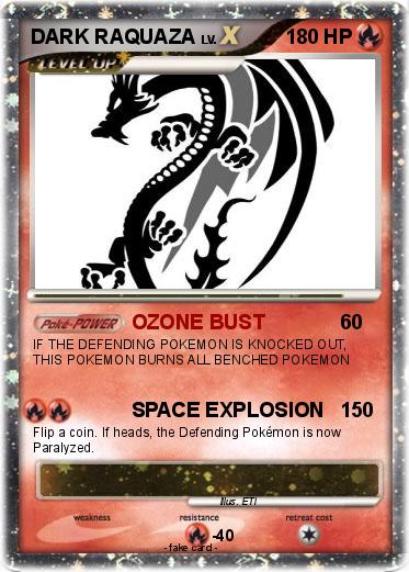 Pokemon DARK RAQUAZA