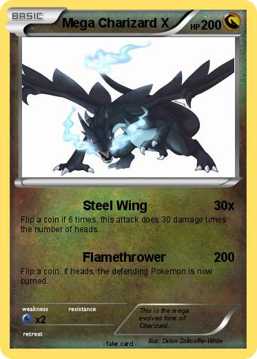 Pokemon Mega Charizard X