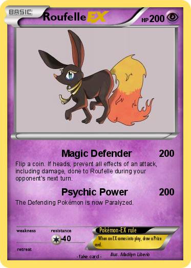 Pokemon Roufelle