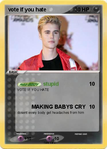Pokemon vote if you hate