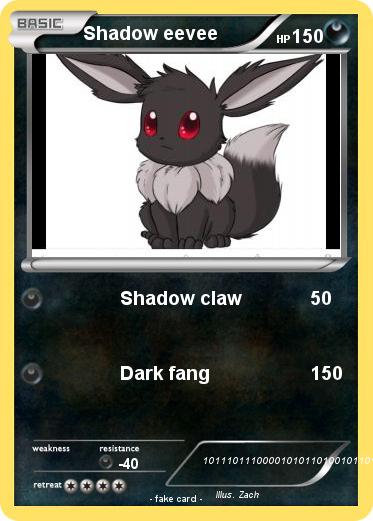 Pokemon Shadow eevee