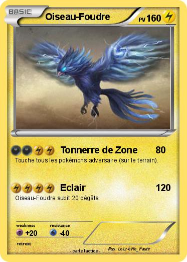 Pokemon Oiseau-Foudre