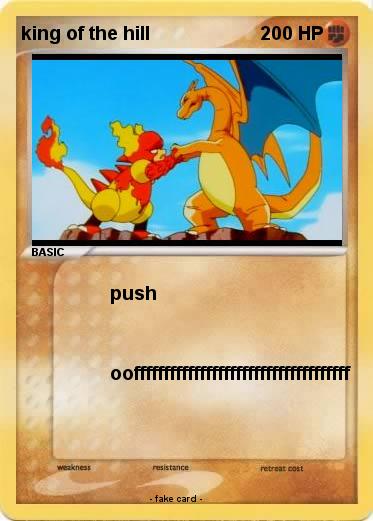 Pokemon king of the hill