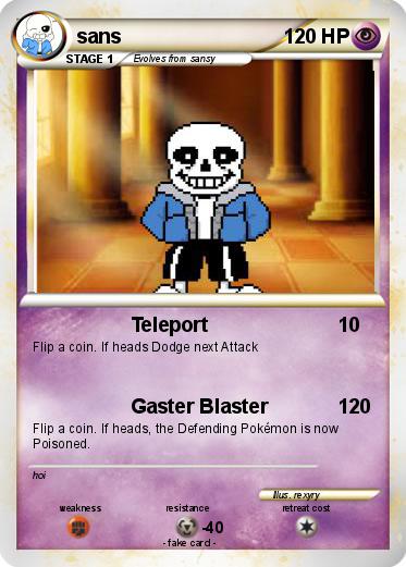 Pokemon sans
