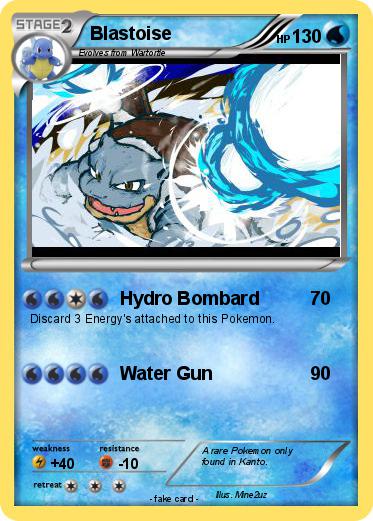 Pokemon Blastoise