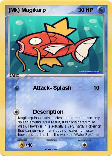 Pokemon (Mk) Magikarp