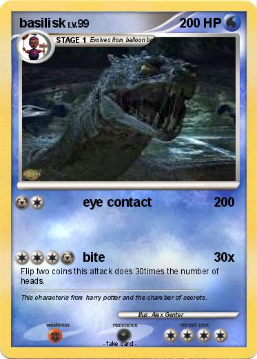 Pokemon basilisk