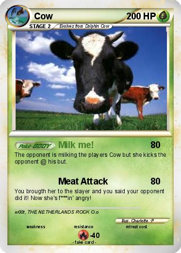 Pokemon Cow