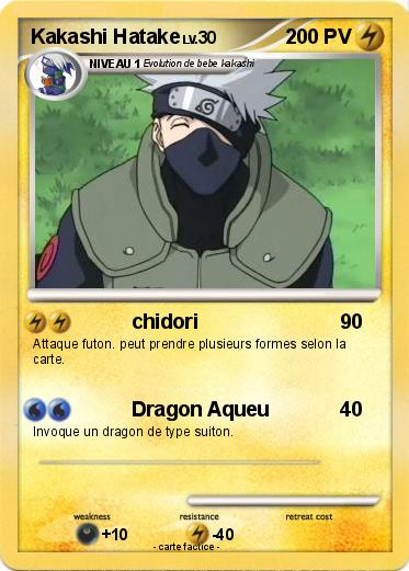 Pokemon Kakashi Hatake