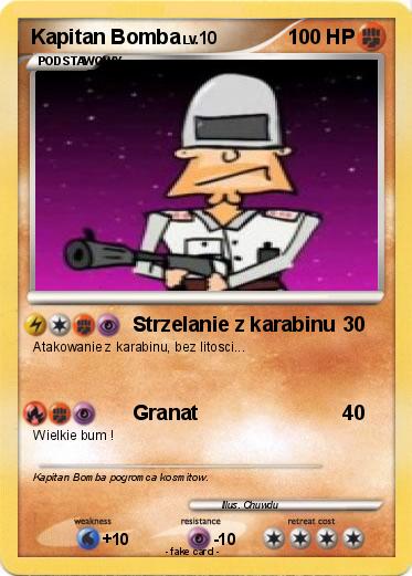Pokemon Kapitan Bomba