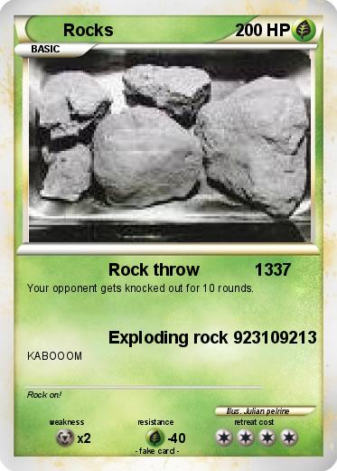 Pokemon Rocks