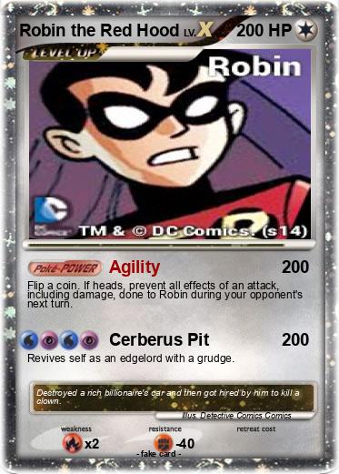 Pokemon Robin the Red Hood