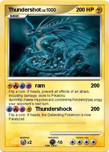 Pokemon Thundershot