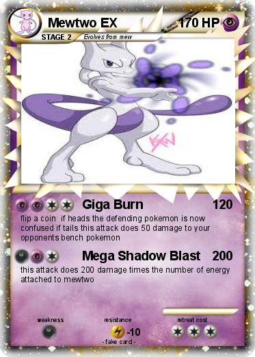 Pokemon Mewtwo EX