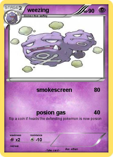 Pokemon weezing