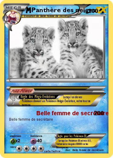 Pokemon Panthère des neiges