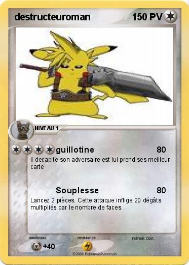 Pokemon destructeuroman