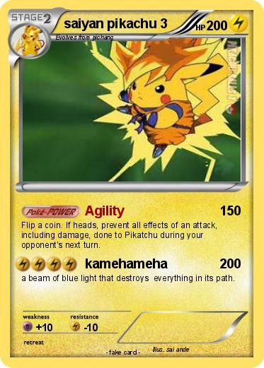 Pokemon saiyan pikachu 3