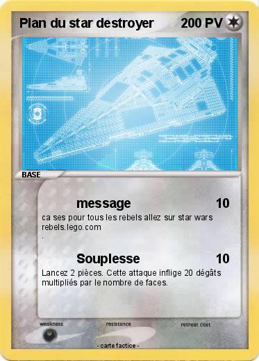 Pokemon Plan du star destroyer