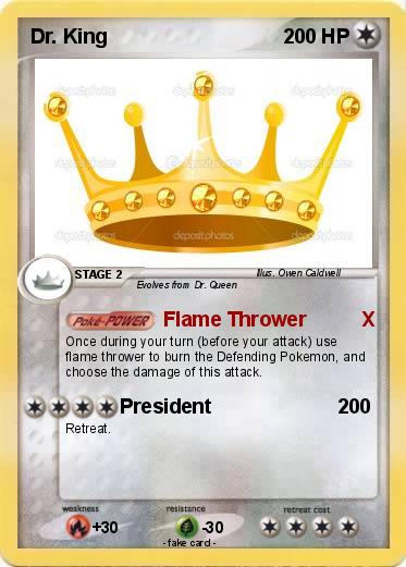 Pokemon Dr. King