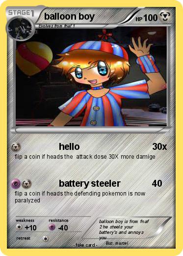 Pokemon balloon boy