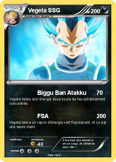 Pokemon Vegeta SSG