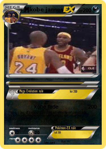 Pokemon kobe james