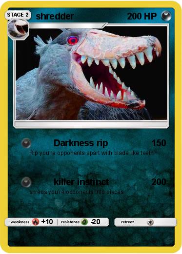 Pokemon shredder
