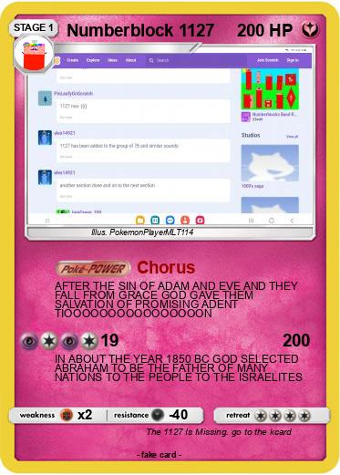 Pokemon Numberblock 1127