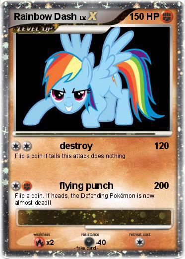 Pokemon Rainbow Dash