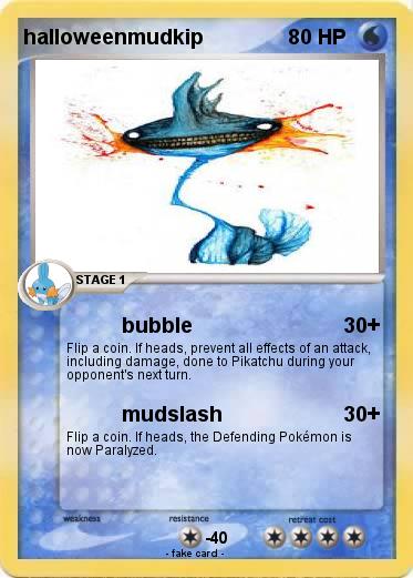 Pokemon halloweenmudkip