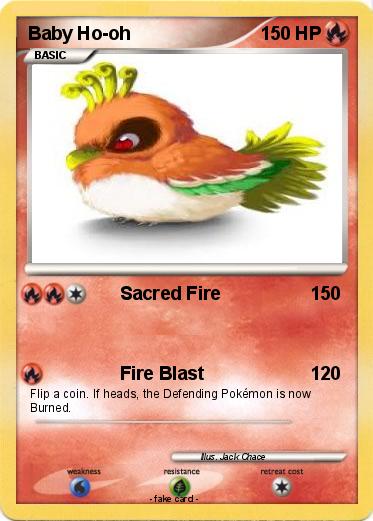 Pokemon Baby Ho-oh