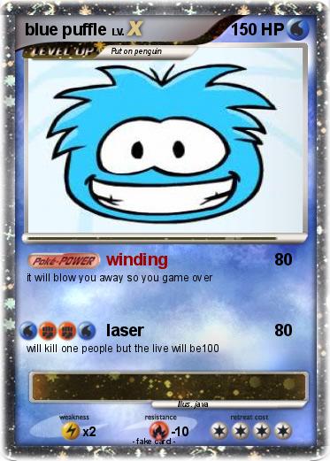Pokemon blue puffle
