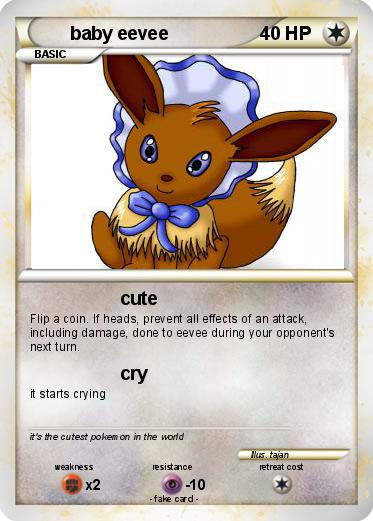Pokemon baby eevee