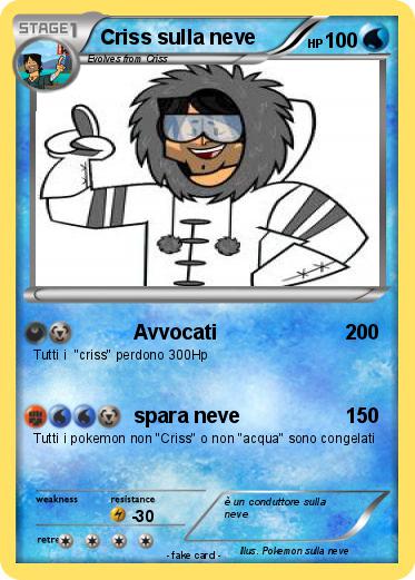 Pokemon Criss sulla neve