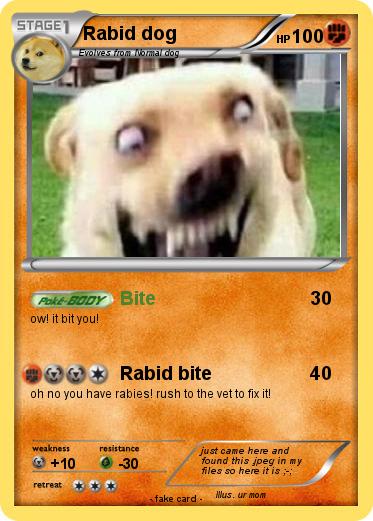 Pokemon Rabid dog