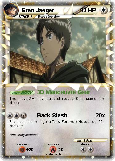 Pokemon Eren Jaeger
