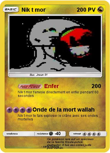 Pokemon Nik t mor