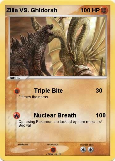 Pokemon Zilla VS. Ghidorah