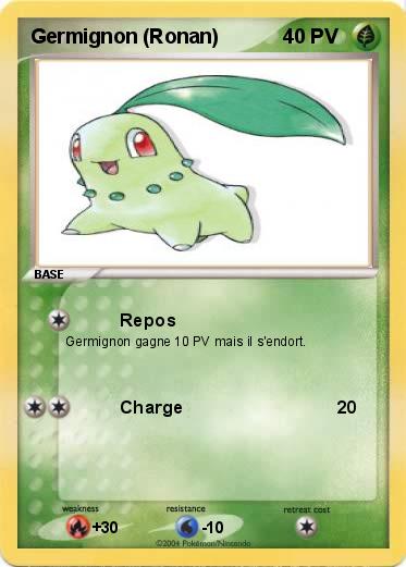 Pokemon Germignon (Ronan)