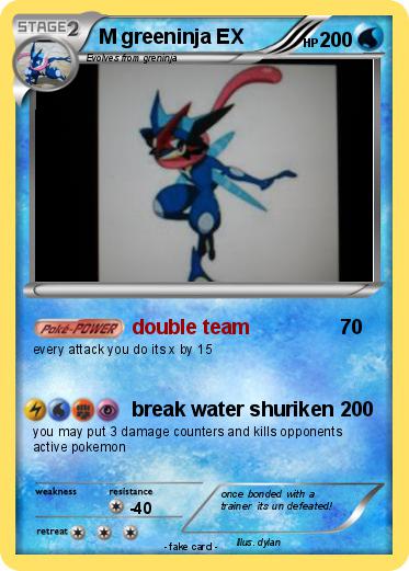 Pokemon M greeninja EX