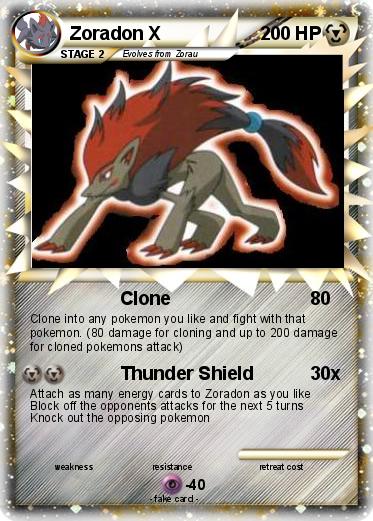 Pokemon Zoradon X