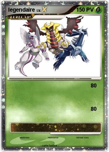 Pokemon legendaire