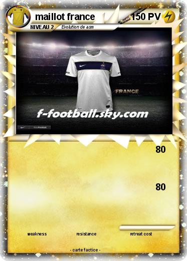 Pokemon maillot france