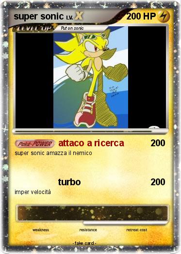 Pokemon super sonic