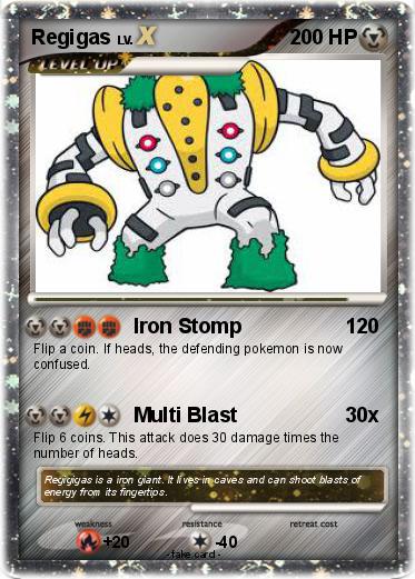 Pokemon Regigas