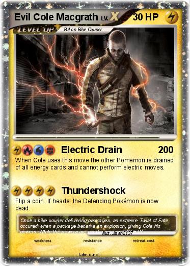 Pokemon Evil Cole Macgrath