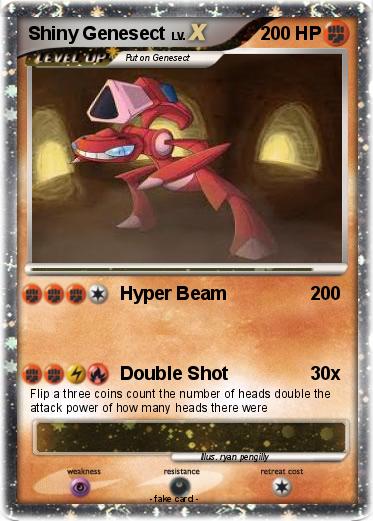 Pokemon Shiny Genesect
